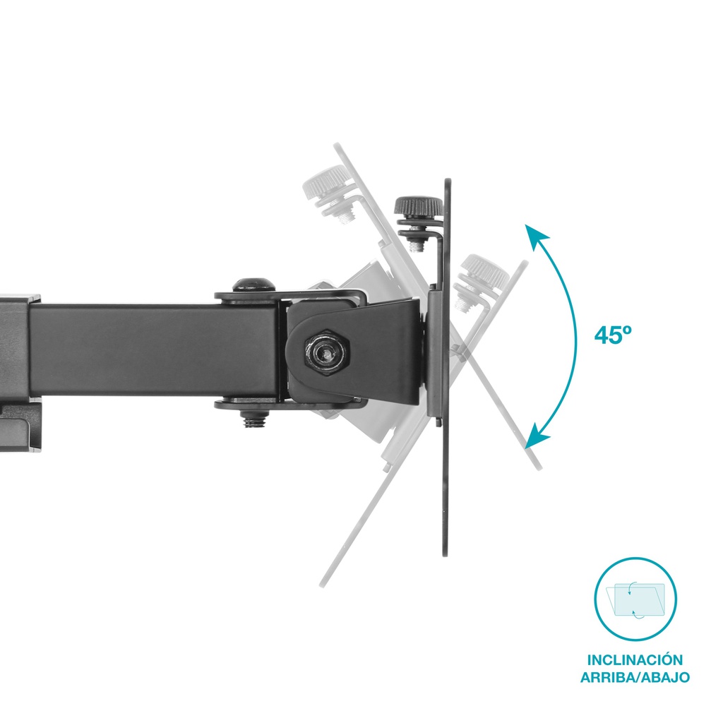 Soporte de TV/Monitor con doble brazo articulado 13" - 32"